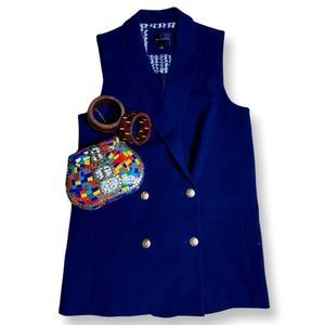 CLASSY THE LIMITED BLAZER VEST SIZE SMALL!